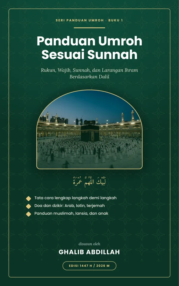 Sampul Panduan Umroh Sesuai Sunnah